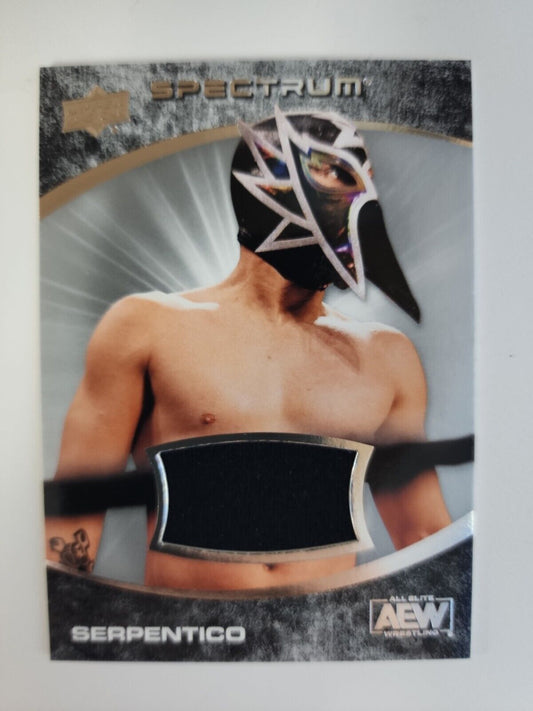 2021 Upper Deck AEW Spectrum Memorabilia Serpentico #14