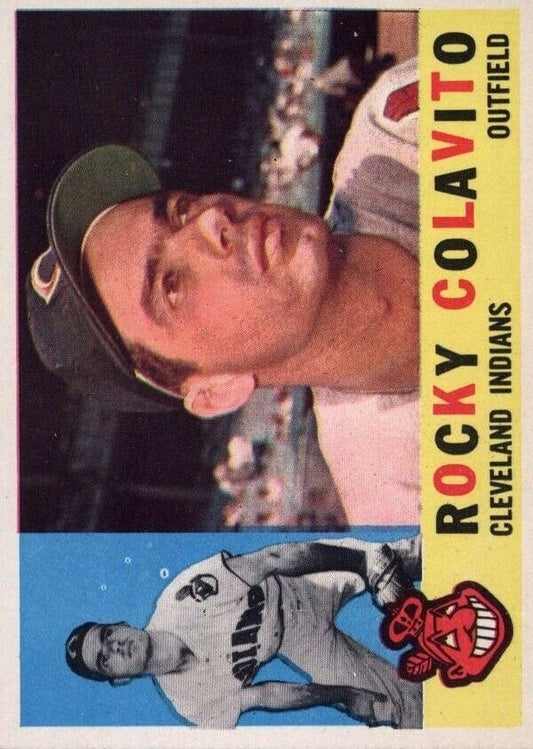 1960 Topps #400 Rocky Colavito - Ex+