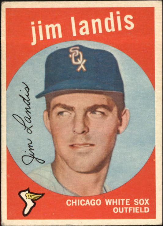 1959 Topps #493 Jim Landis - NM