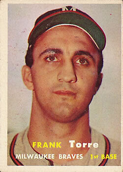 1957 Topps #37 Frank Torre - NM