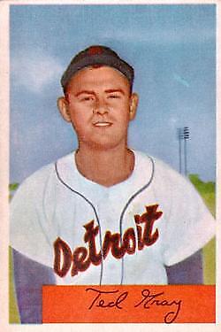 1954 Bowman #71 Ted Gray - NM