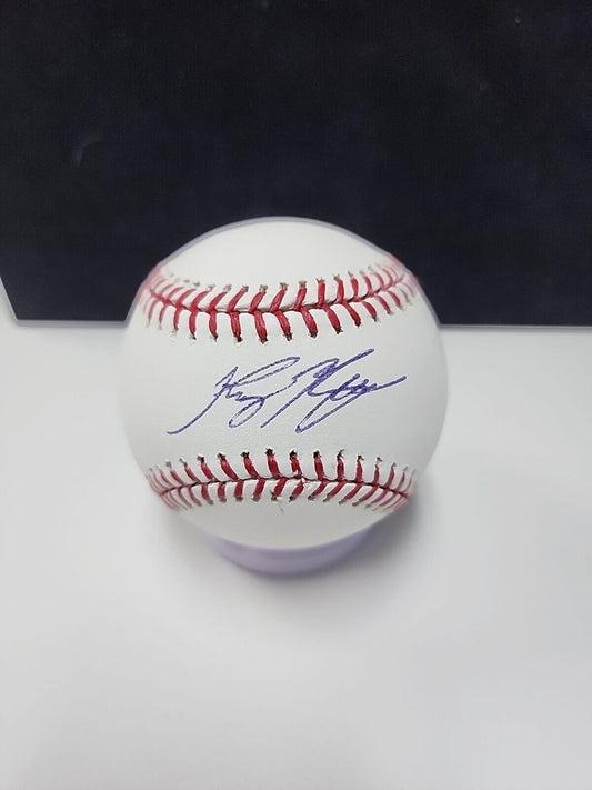 Ryan Braun Autographed Baseball Milwaukee Brewers WITH CASE