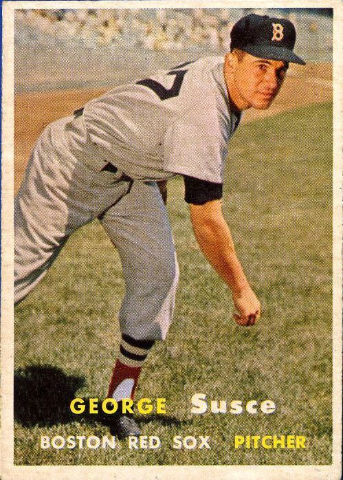 1957 Topps #229 George Susce - NM