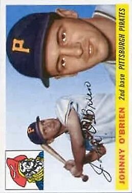 1955 Topps #135 Johnny O'Brien - NM