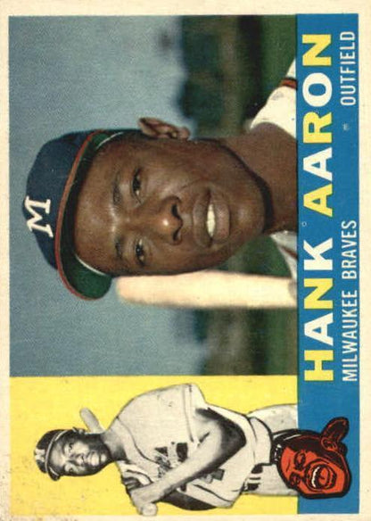 1960 Topps #300 Hank Aaron - Ex+