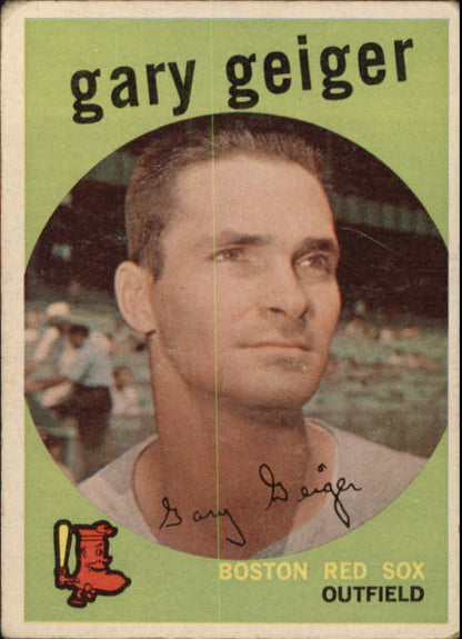 1959 Topps #521 Gary Geiger - Vg+