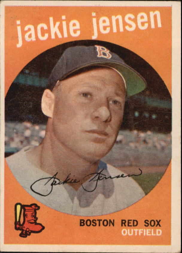 1959 Topps #400 Jackie Jensen - NM