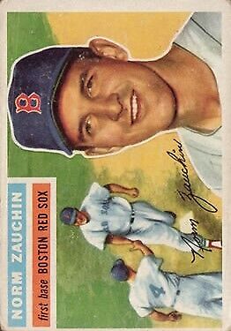 1956 Topps #89 Norm Zauchin - NM