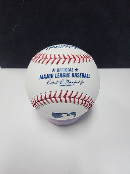 Ryan Braun Autographed Baseball Milwaukee Brewers WITH CASE