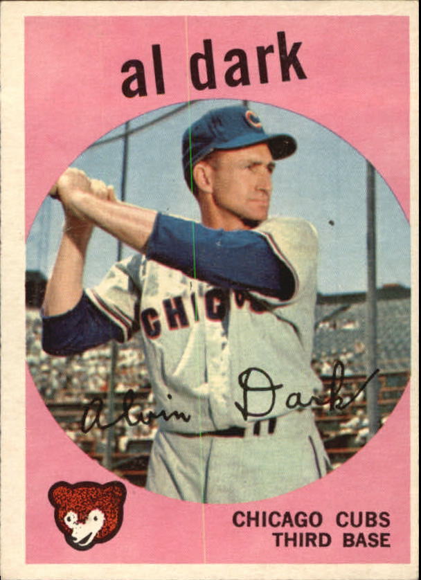 1959 Topps #502 Alvin Dark - NM