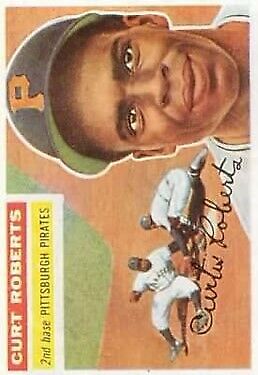 1956 Topps #306 Curt Roberts - NM