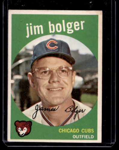 1959 Topps #29 Jim Bolger - NM