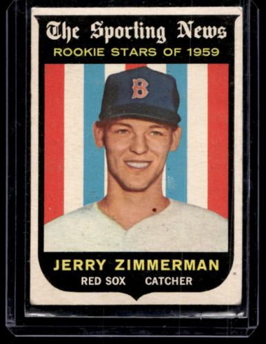 1959 Topps #146 Jerry Zimmerman RS RC - NM