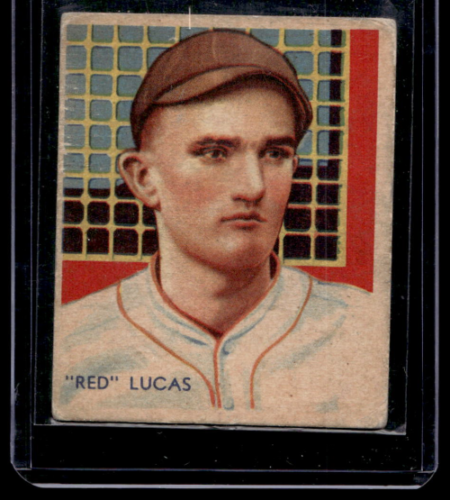 1934-36 Diamond Stars #46 Red Lucas (35G) - VG
