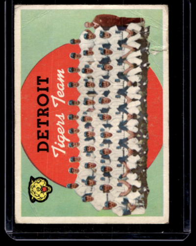 1959 Topps #329 Detroit Tigers CL - NM