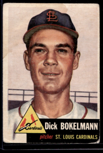 1953 Topps #204 Dick Bokelman RC - NrMt+