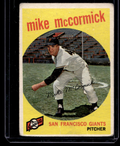 1959 Topps #148 Mike McCormick - NM