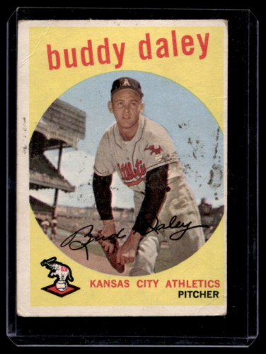 1959 Topps #263 Bud Daley - NM