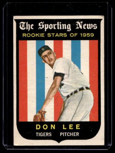 1959 Topps #132 Don Lee RS - NM