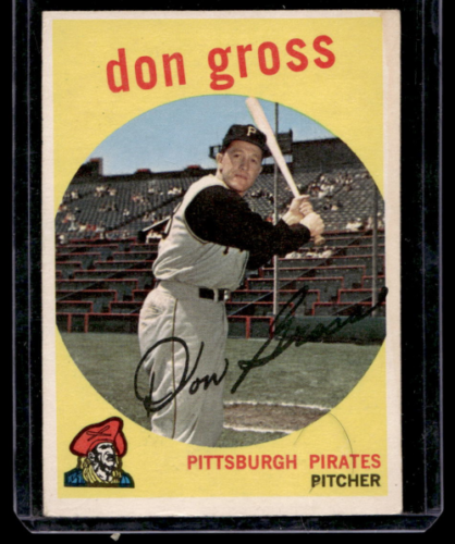 1959 Topps #228 Don Gross - NM
