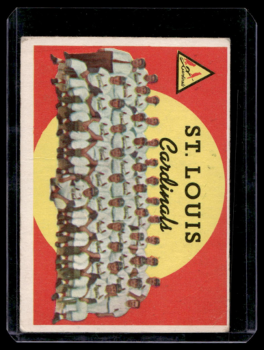 1959 Topps #223 St. Louis Cardinals CL - NM