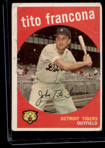 1959 Topps #268 Tito Francona - NM