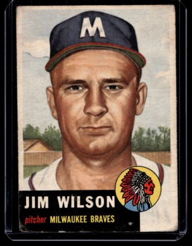 1953 Topps #208 Jim Wilson - NrMt+