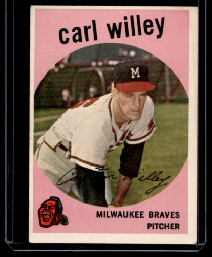 1959 Topps #95 Carl Willey - NM