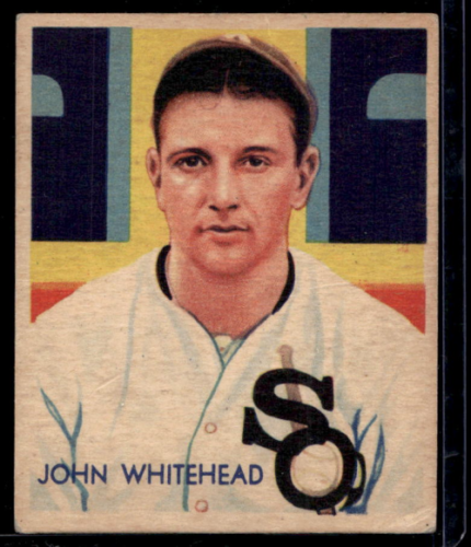 1934-36 Diamond Stars #51 John Whitehead XRC (35G) - EX-MT