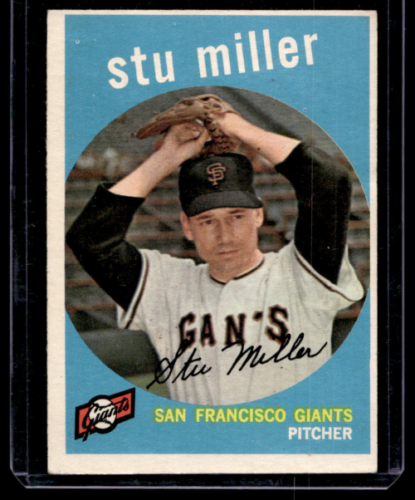 1959 Topps #183 Stu Miller - NM