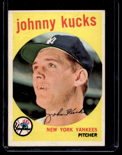 1959 Topps #289 Johnny Kucks - NM