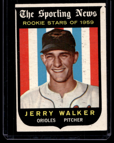 1959 Topps #144 Jerry Walker RS - NM