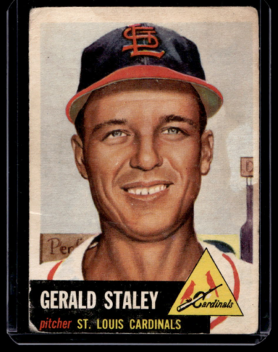 1953 Topps #56 Gerry Staley DP - GOOD