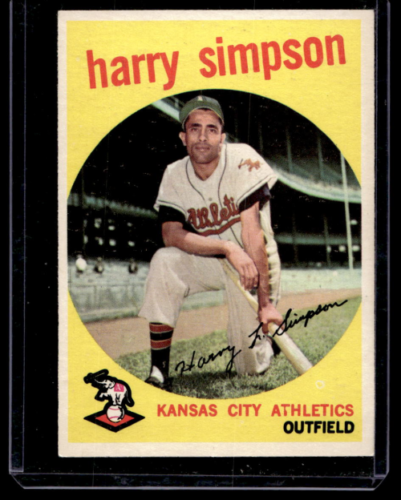 1959 Topps #333 Harry Simpson - NM