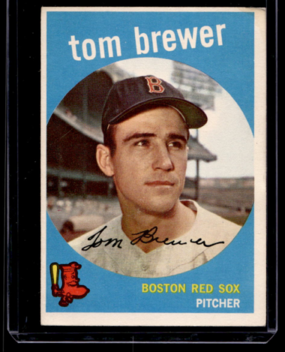1959 Topps #55 Tom Brewer - NM