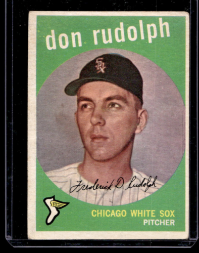 1959 Topps #179 Don Rudolph - NM