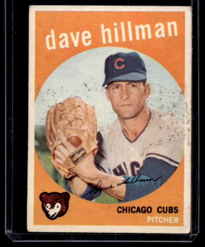 1959 Topps #319 Dave Hillman - NM