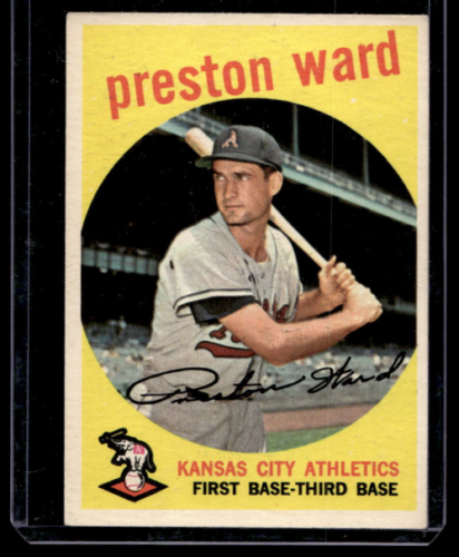 1959 Topps #176 Preston Ward - NM