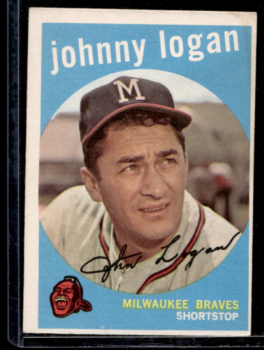 1959 Topps #225 Johnny Logan - NM