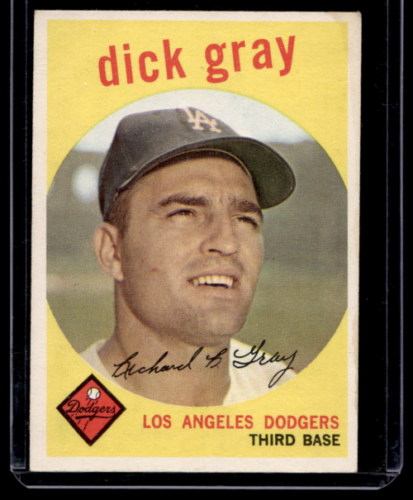 1959 Topps #244 Dick Gray - NM