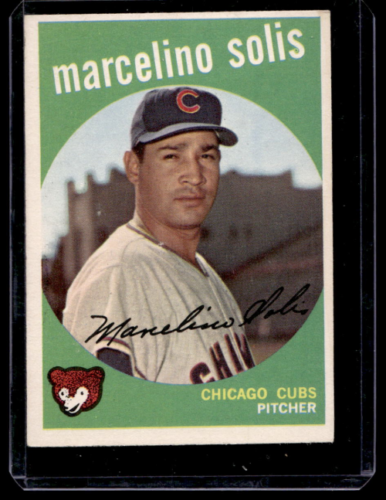 1959 Topps #214A Marcelino Solis GB - NM