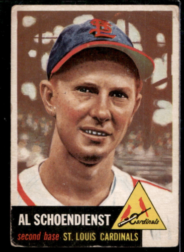 1953 Topps #78 Red Schoendienst - NM-MT
