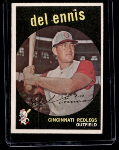 1959 Topps #255 Del Ennis - NM