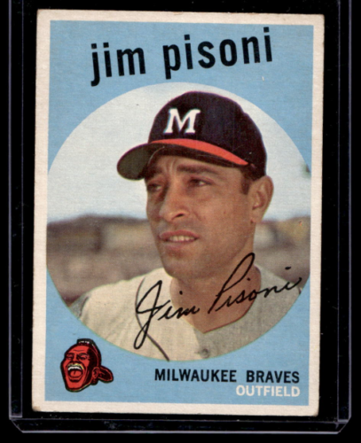 1959 Topps #259 Jim Pisoni - NM