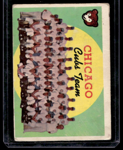 1959 Topps #304 Chicago Cubs CL - NM