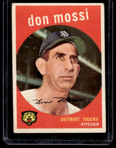 1959 Topps #302 Don Mossi - NM