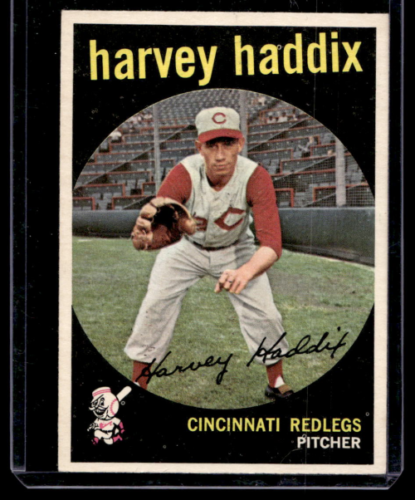 1959 Topps #184 Harvey Haddix - NM