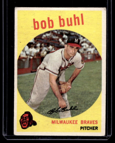 1959 Topps #347 Bob Buhl - NM