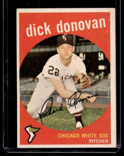 1959 Topps #5 Dick Donovan - NM