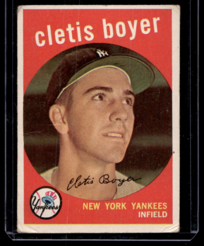 1959 Topps #251 Clete Boyer - NM